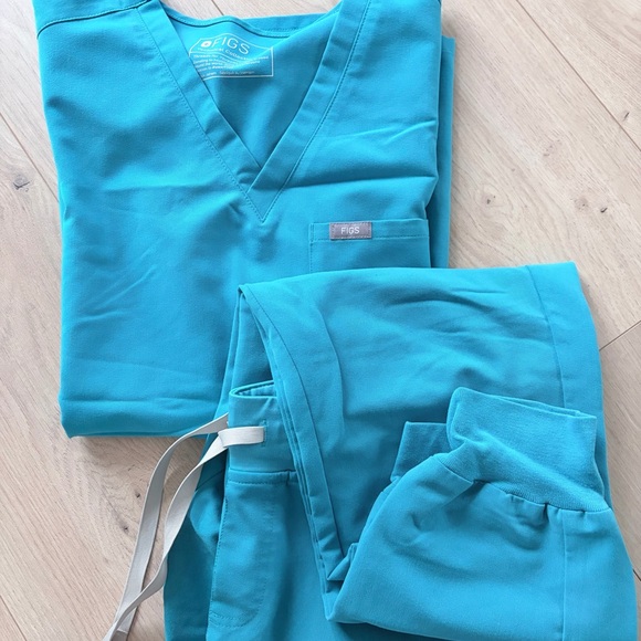 Figs Other - Figs Women's Teal Scrub Set